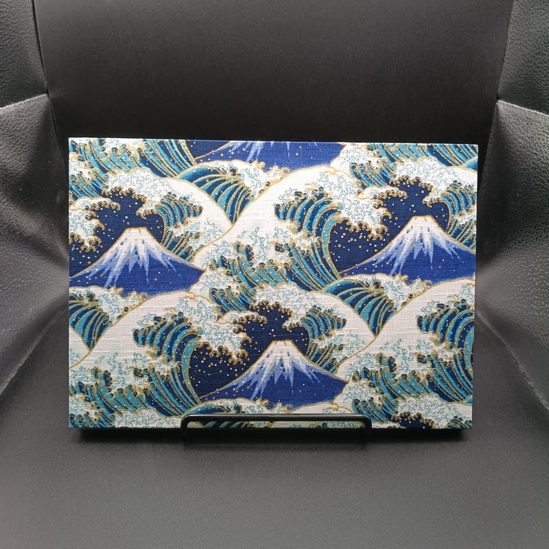 トモ 御朱印帳 見開き 黒和紙×3点 西陣金襴黒印帳】黒和紙御朱印帳