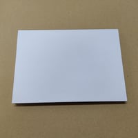 1.5倍山｜白和紙表紙　見開きの御朱印帳