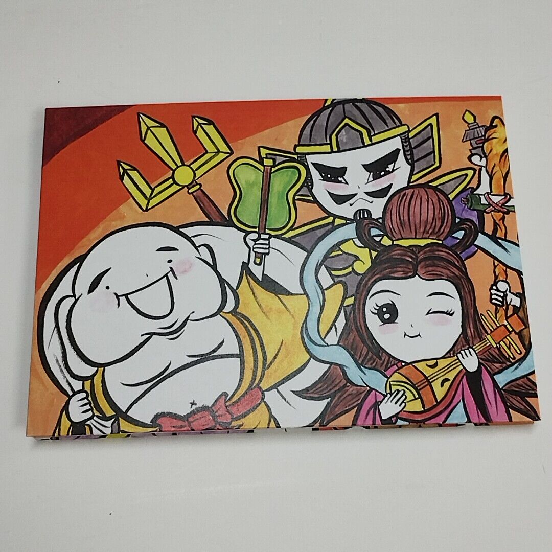 見開きの御朱印帳 七福神 | 御朱印帳販売処 キョーダイ社