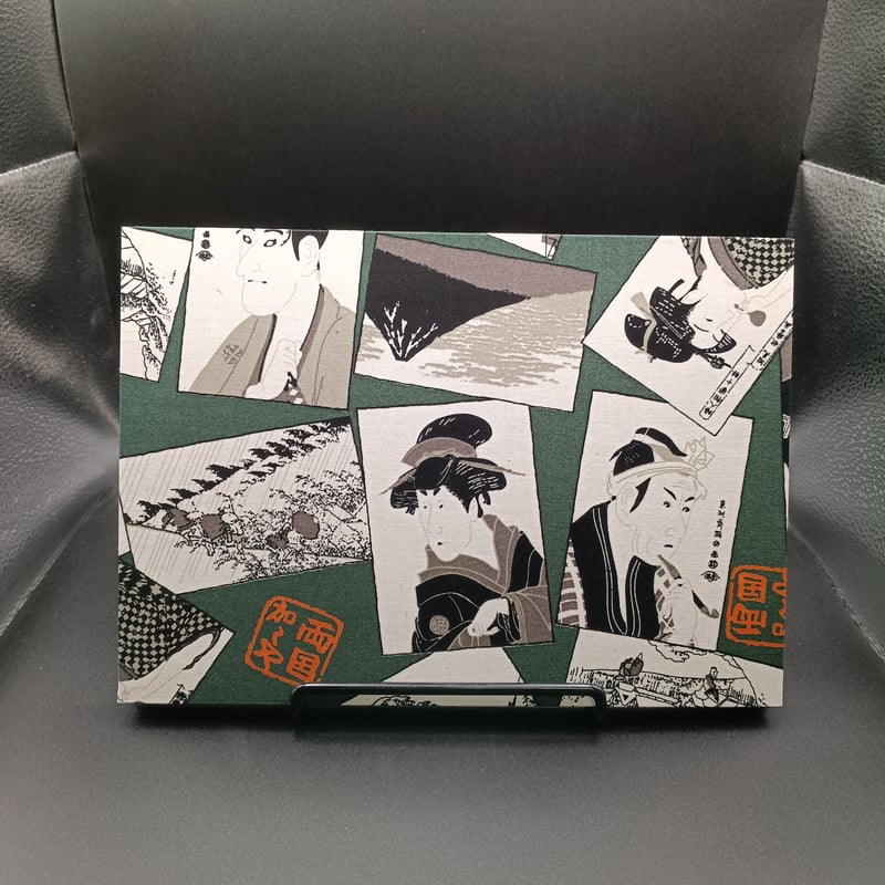 トモ 御朱印帳 見開き 黒和紙×3点 西陣金襴黒印帳】黒和紙御朱印帳