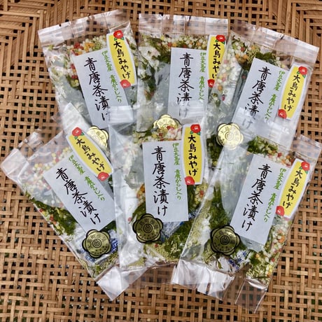 🟢新企画🟢辛みがもっとほしい方に🌶TARO'sさん「青唐辛子💚粉末瓶入＋青唐茶漬け」🌶 粉末1本＋お茶漬け6袋入セット