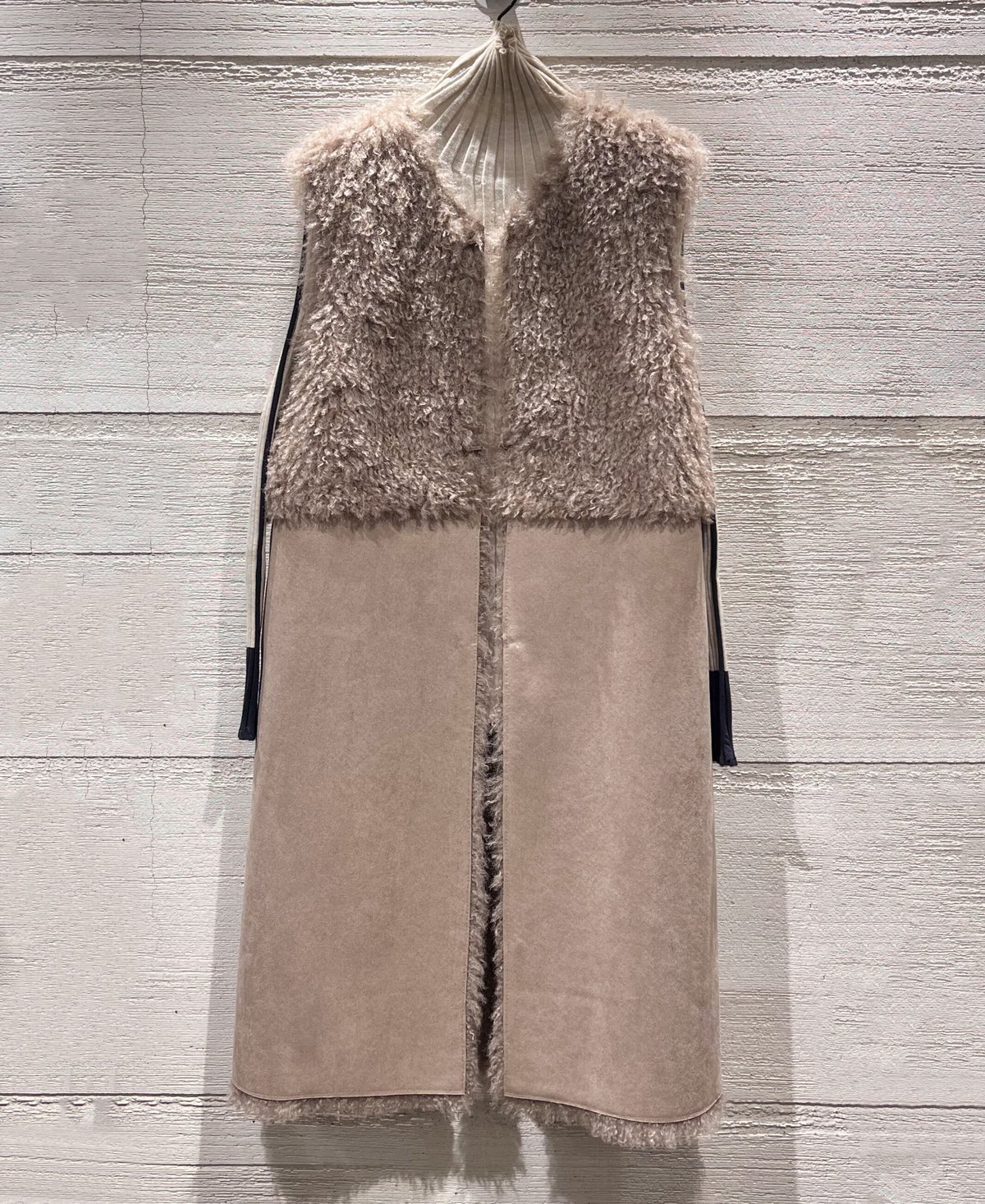 エコファーリバーシブルジレ | BELLE MARIEE ONLINE SHOP