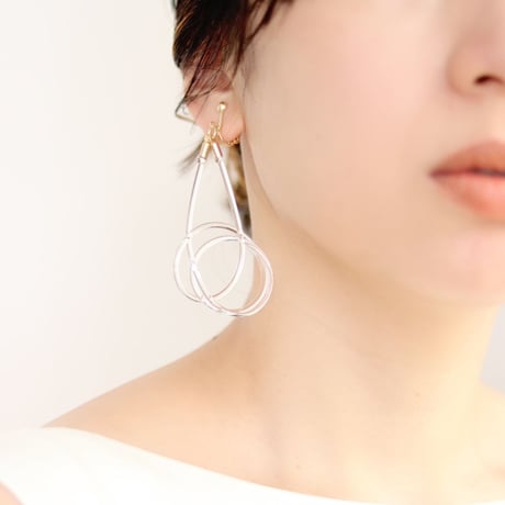 .one　Clear Vortex　ピアス/イヤリング