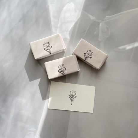 hase/flower stamp