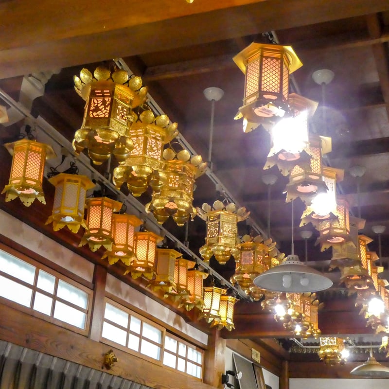 六角猫足吊燈籠 | 白峯寺 祈願・廻向申込所