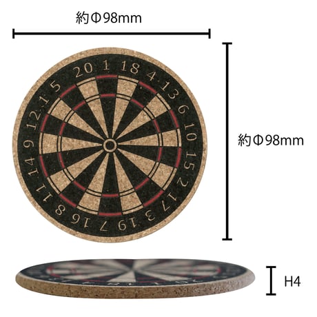 おまとめセット CorkCoasterコルクコースター 5枚セット