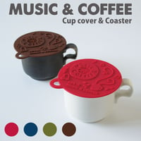 MUSIC&COFFEEカップカバー＆コースター
