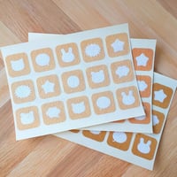 メリーケアテープ（ステッカー）ベージュ　全3色