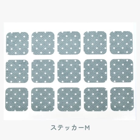 メリーケアテープ　ドット：ミント（全5サイズ）
