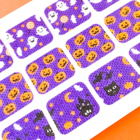 メリーケアテープ（ステッカーL・30mm幅）ハロウィン