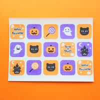 メリーケアテープ（ステッカーM・25mm幅）ハロウィン