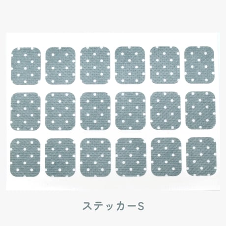 メリーケアテープ　ドット：ミント（全5サイズ）