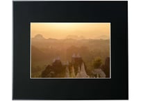 メイン・マ・エ・タ・キンマ山からの夕日／カロー近郊