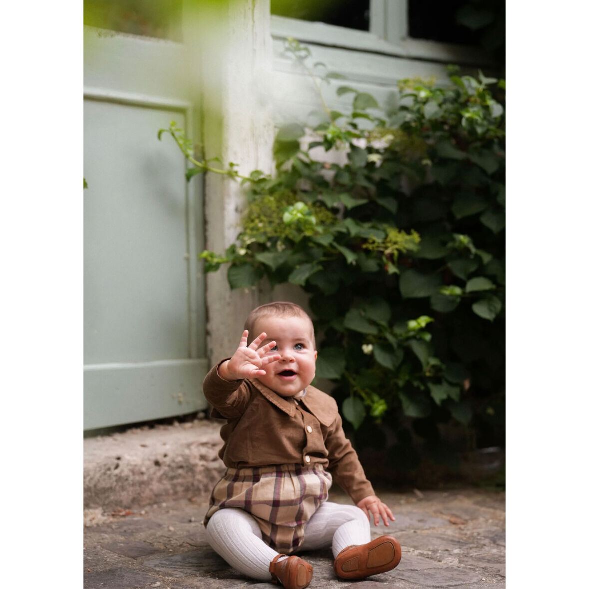 LOIR】Lorette-Shirt-Brown velvet | Joie＋