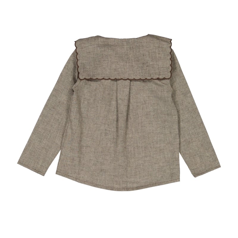 トップス LOIRparis 23AW Shirt Lorette 24m LOIR paris 】Shirt Lorette Tartan（18M,24M,36M,