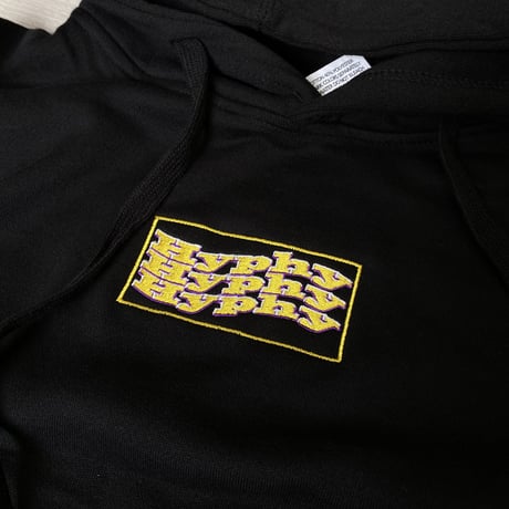 Hyphy Wavy Box Hoody (Purple x Yellow)