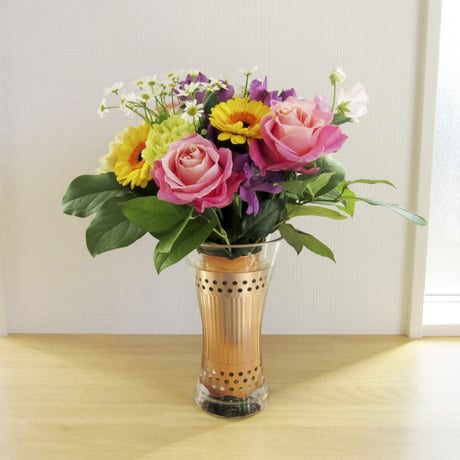 一般花瓶(大)用花喜銅（KS-085）