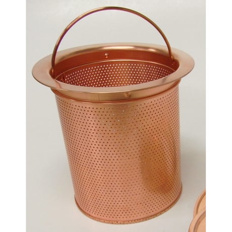 【純銅製】深型銅バスケット単品