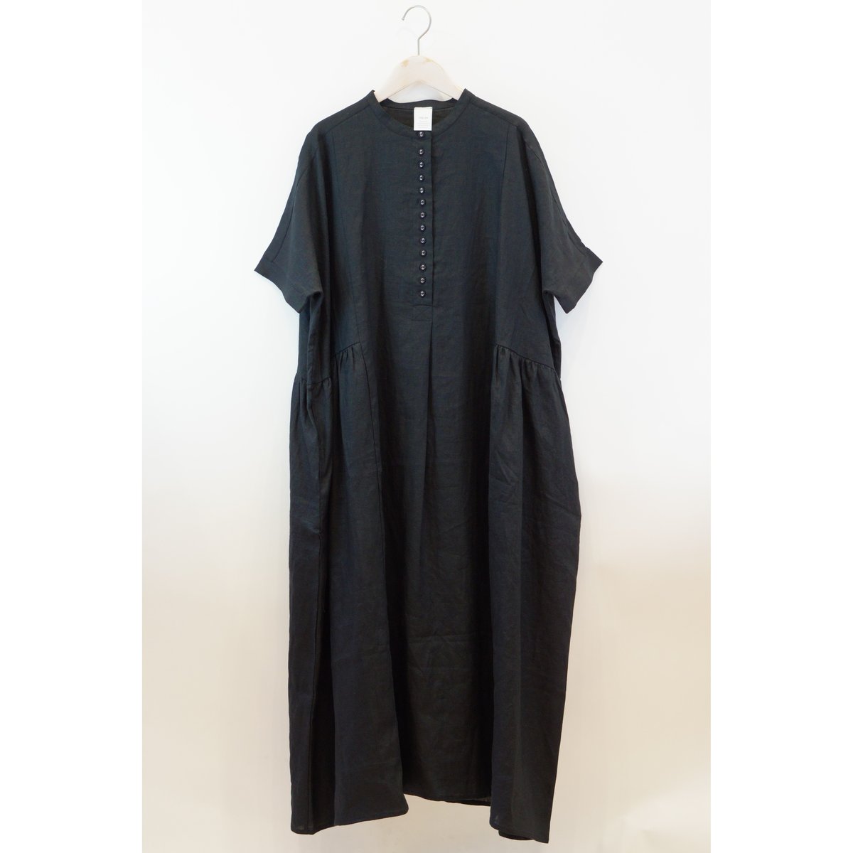 【イスタイーレ】【新品】平織リネン　多釦ワンピース　ピンク 平織リネン 多釦ワンピース(2601-3750) | ista-ire online store