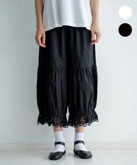 コットンローン　レースペチパンツ（7604-8590)
