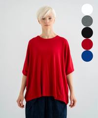 強撚ガーゼフライス　ドルマンTEE(4601-6580)
