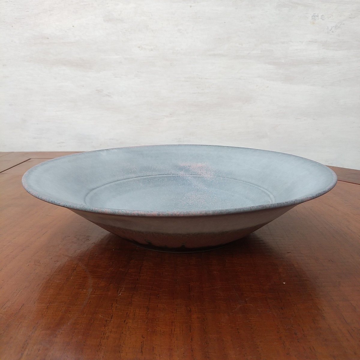 夕映え色のパスタ皿_益子焼 | 益子焼｜きぬかわ陶房＠WEBショップ