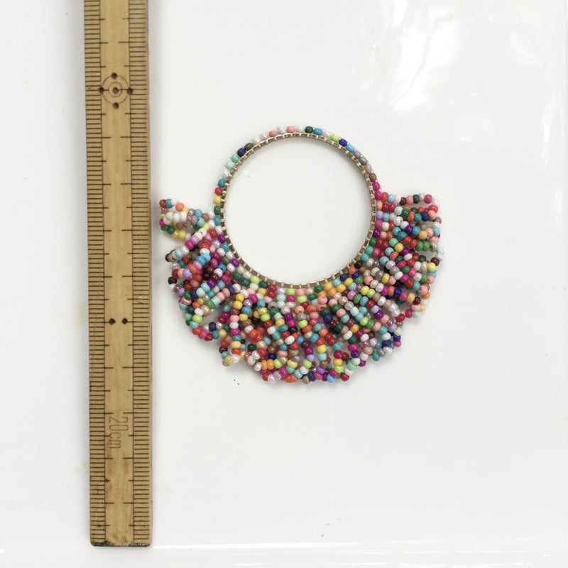 ビーズタッセルリングチャーム | pono-nagoya