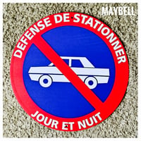 フランス 駐車禁止表示プレート (3)