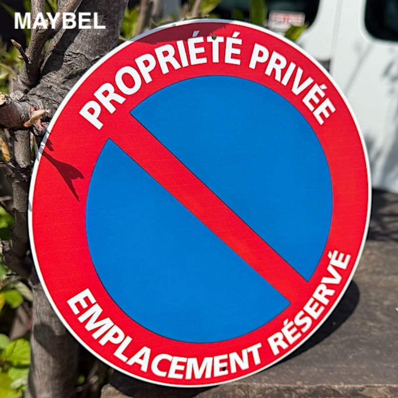 フランス 駐車禁止表示プレート(1) | MAYBELL-NICK STORE