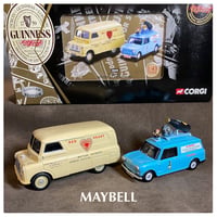 ミニカー 2セット / Corgi Guinness Bedford CA Van & MINI Van