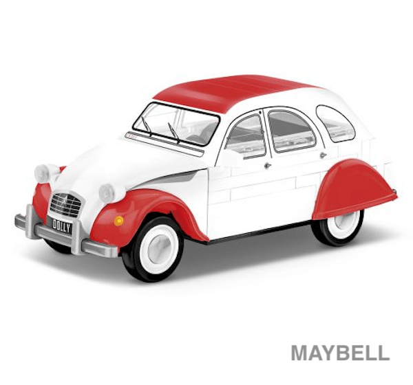 J.R.D. 2CV Berline ミニカー 3台セット フランス製 original