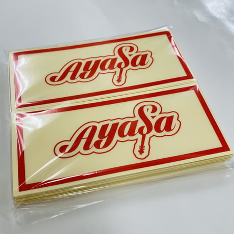 【その他】「Ayasaオリジナルロゴステッカー100枚セット」