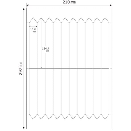 フラワーラベル【A~E】｜印刷用テンプレートデータ