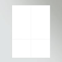 A4ミシン入り用紙　白紙EIAJ標準納品書R-10　上質70kg相当【500枚】