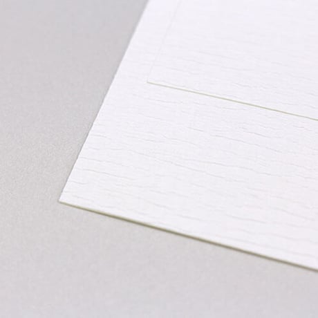 Ａ４和紙調無地ラベルシール　クレープ【50ｼｰﾄ】インクジェットプリンター専用