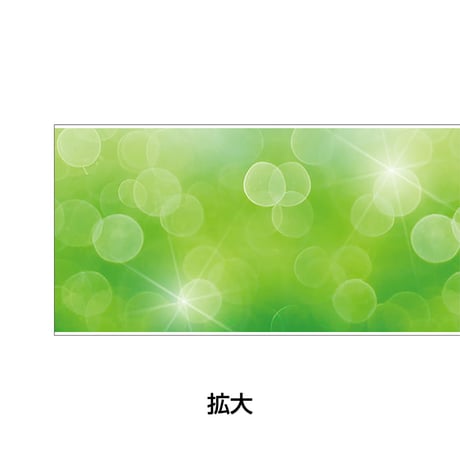 ロール式レールＰＯＰ　 新緑