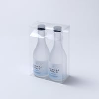 ボトル用クリアケース O-21　ＳＡＫＥ300ml用 2本入り間仕切り付【50枚】
