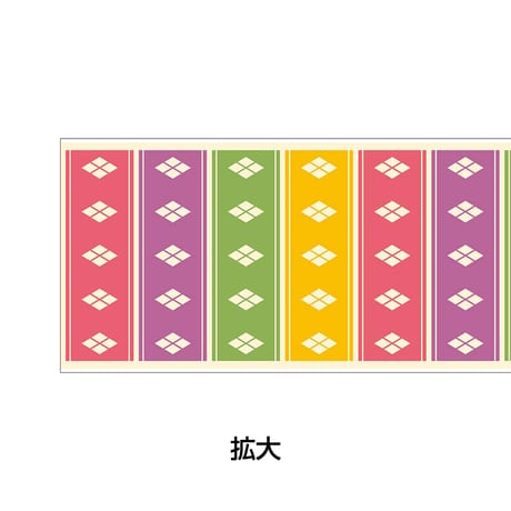 ロール式レールＰＯＰ　 ひな祭り・パターン