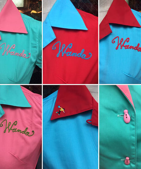 Let It Ladies Bowling Shirts【SVY-LSH100】