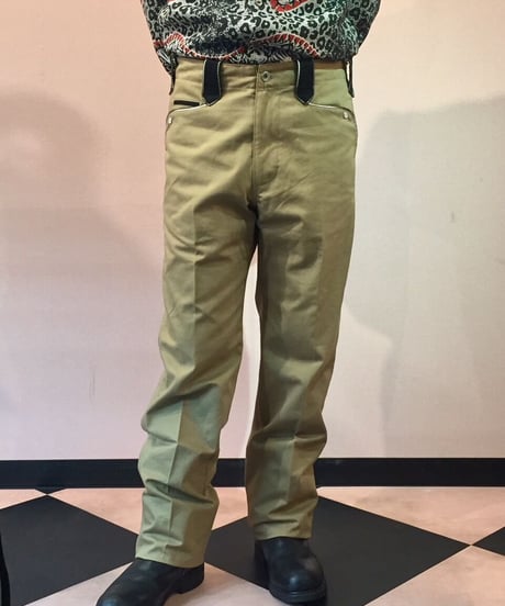 Western P/P Chino Cloth Pants【SVY-PT073】