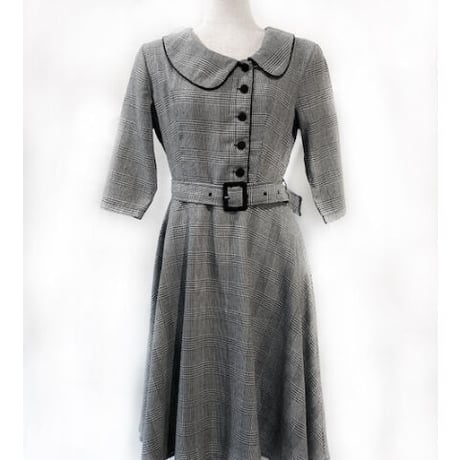 Glenurquhart Check Dress【VJ-OP002】