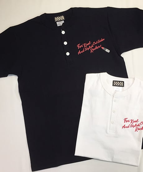 Let It Henley nec Tee【SVY-T255】