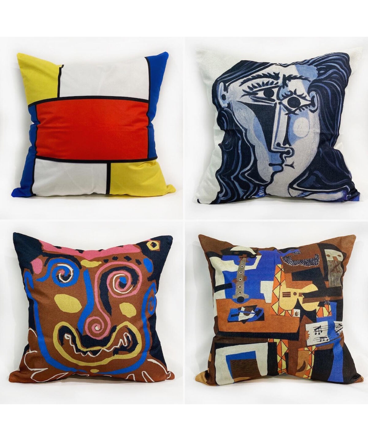 Abstract Painting Cushion Cover（※クッションは付きません）【N...