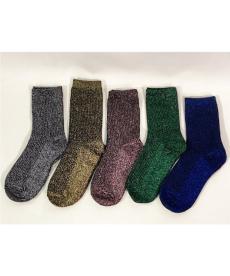 Vigorous Socks "Glitter Socks"【VJ-SC019】