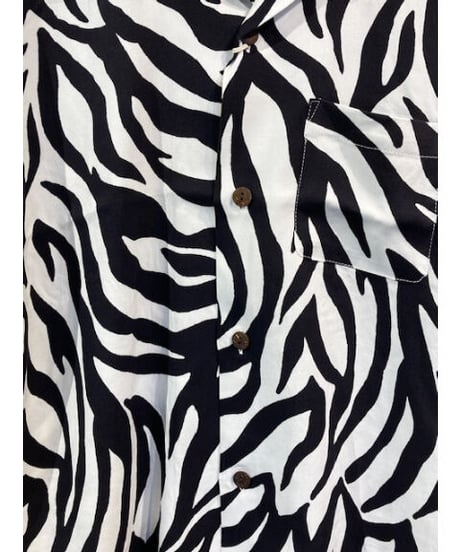 Animal Hawaiian Shirts (Zebra)【40978】