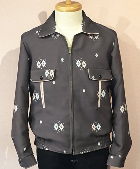 （Men's）Double Argyle Reversible SportJacket【SVY-JK119】