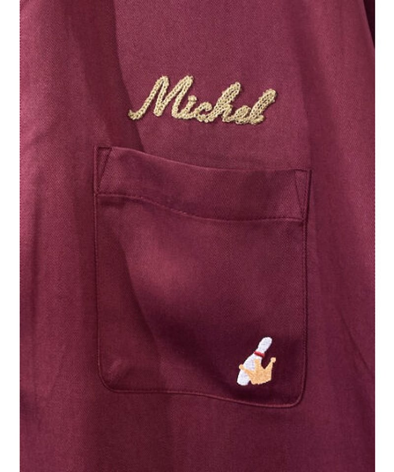 Devil Wide Bowling Shirt (※Over Size)【40933】 | Devil Wide Bowling Shirt (※Over Size)【40933】 |
