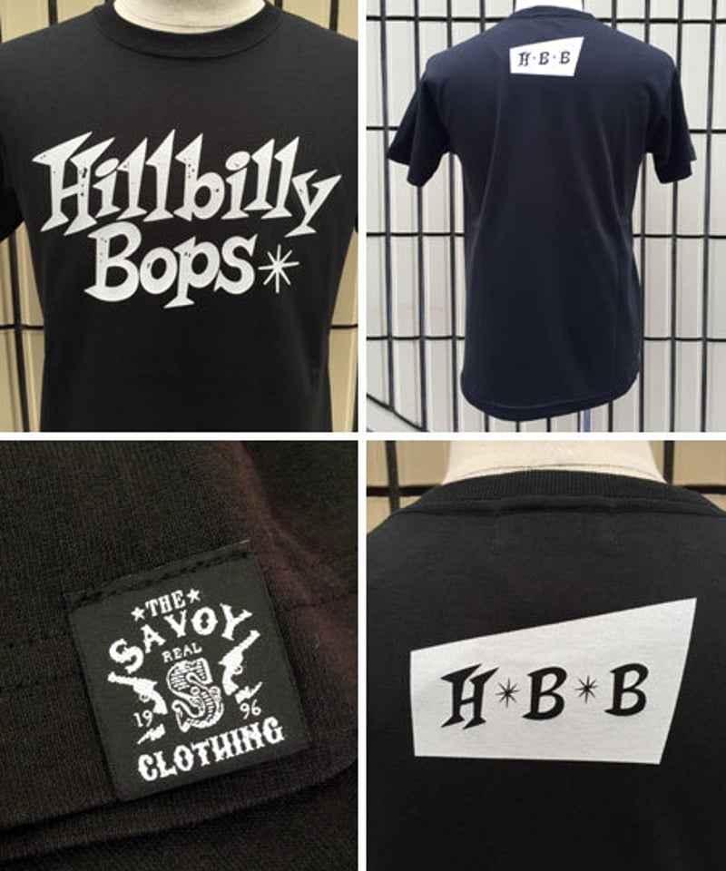 HILLBILLY BOPS LOGO TEE【THB-001】 | savoyclothing