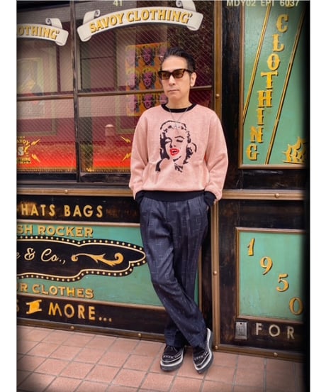 Norma Vintadge Knit Sweater (Men's Size)【SVY-MKN009】