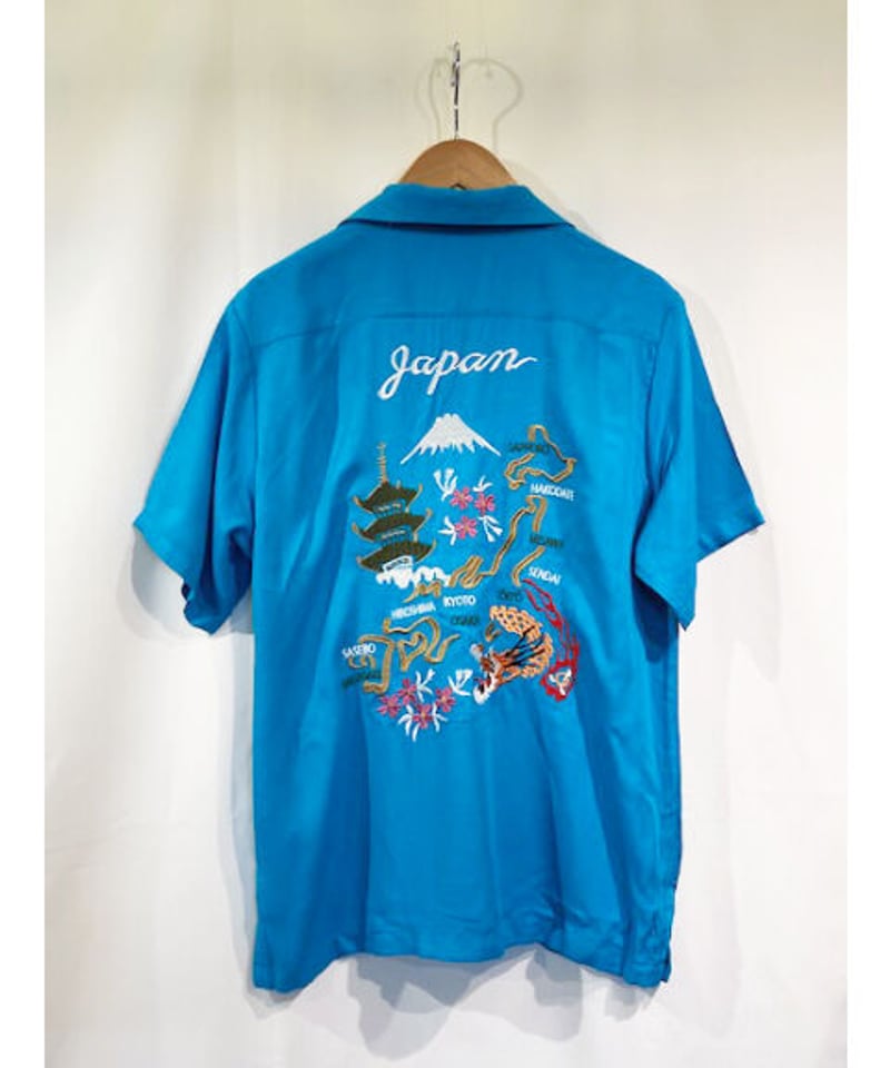 Japan Map Souvenir Shirts【41003】 | savoyclothing Japan Map Souvenir Shirts【41003】 | savoyclothing